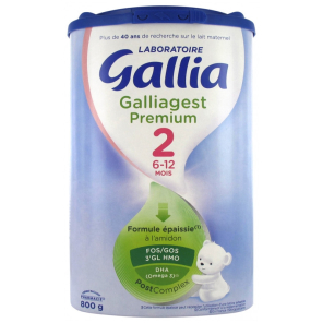 GALLIA LAIT PDR GALLIAGEST 2 BTE 800G