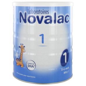 NOVALAC Lait 1 0-6 Mois Poudre Boite 800G