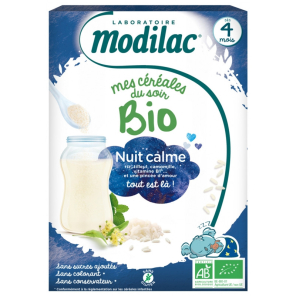 MODILAC CEREALES BIO NUIT CALME 250G