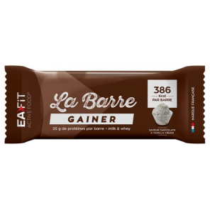 EAFIT La Barre Gainer Chocolat Crème Vanille 90G