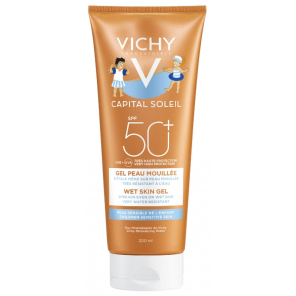 Vichy capital soleil gel peau mouillée enfants SPF50+ 200ml