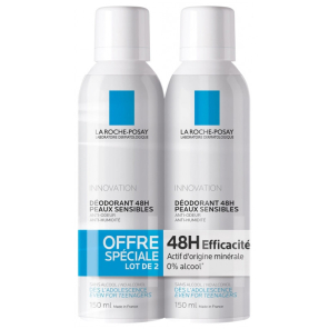 La Roche Posay déodorant 24h 2 x 150ml