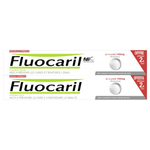 FLUOCARIL Dentifrice 145 Blancheur Pâte 2x75ML