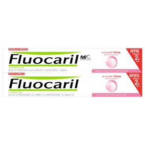 FLUOCARIL Dentifrice 145 Dents Sensibles Pâte 2x75ML