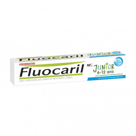 FLUOCARIL Dentifrice Junior 6-12 Ans Bubble 75ML