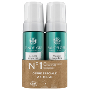 SANOFLORE Magnifica Mousse 2X150ML