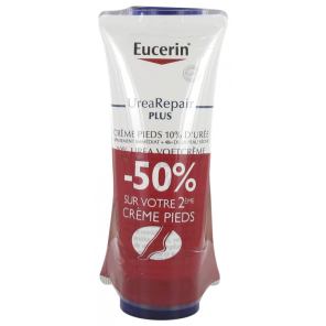 EUCERIN UreaRepair Plus Crème Pieds 10% Urea 2x100ML