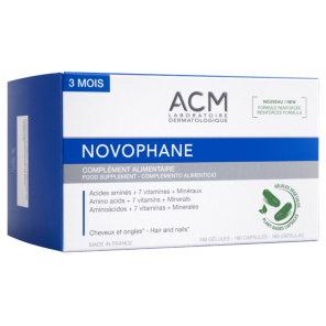 ACM Novophane Ongles et Cheveux Gélules boite de 180
