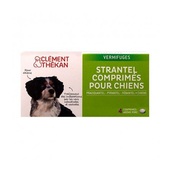 Thekan strantel chien vermifuges 2 comprimés