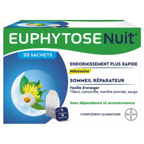 EUPHYTOSE NUIT SACHET BTE 20