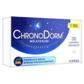 Chronodorm mélatonine 30 comprimés