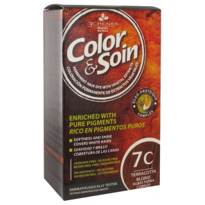 3 Chênes Color&Soin terre cuivré coloration permanante 7C