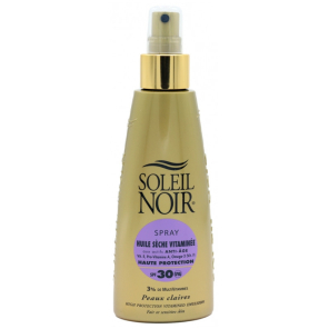 SOLEIL NOIR Huile Sèche Vitaminée SPF30 150ML