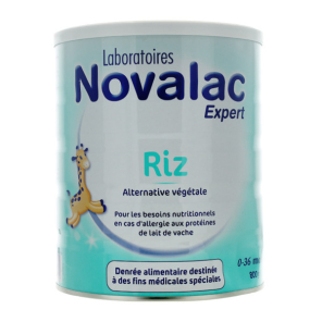 NOVALAC LAIT PDR RIZ 0-36 MOIS BTE 800G