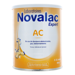 NOVALAC Expert Lait AC 0-36 Mois Poudre Boite 800G