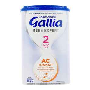 GALLIA Expert AC Transit 2 Lait en Poudre Boite 800G