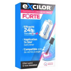 EXCILOR Forte Traitement de la Mycose de l'Ongle 30ML