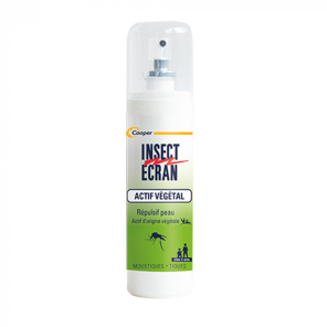 INSECT ECRAN Spray Anti-Moustiques Actif Végétal 100ML