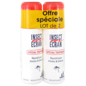 INSECT ECRAN SPRAY SPECIAL TROP 2X75ML