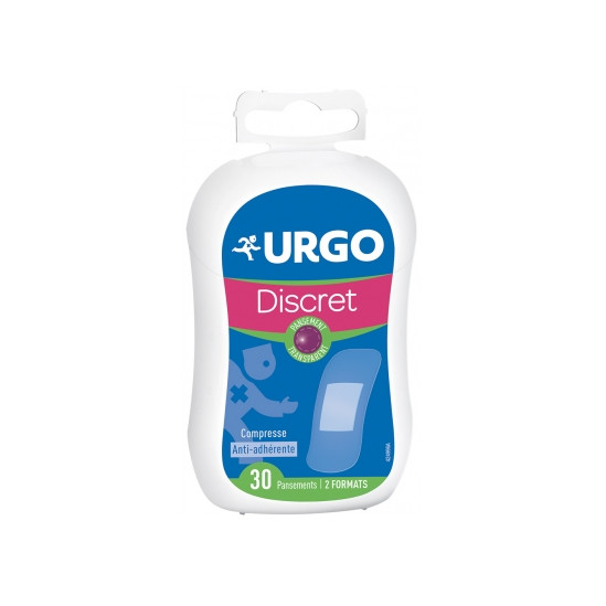 URGO PANS DISCRET ANTISEPTIQUE BTE 30