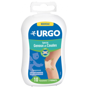 URGO Pansements Spécial Genoux et Coudes boite de 10