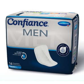 CONFIANCE Men Protection Anatomique 4 Gouttes Paquet de 14