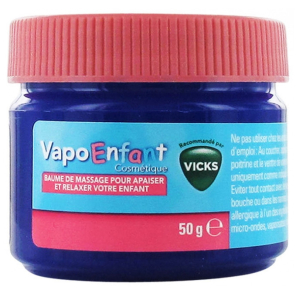 VICKS VAPOENFANT BAUME MASSAGE APAISANT 50G