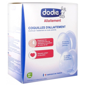 DODIE Coquilles d'allaitement Confort boite de 4