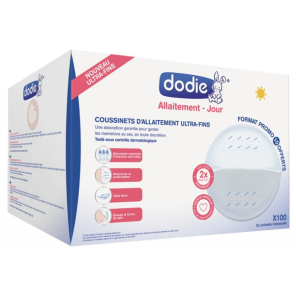 DODIE Coussinets d'Allaitement Ultra-Fins Jour boite de 100