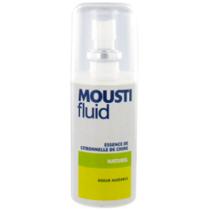 MOUSTIFLUID Spray Anti-Moustiques à la Citronnelle 75ML