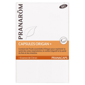 PRANARÔM Pranacaps Origan+ Capsules boîte de 30