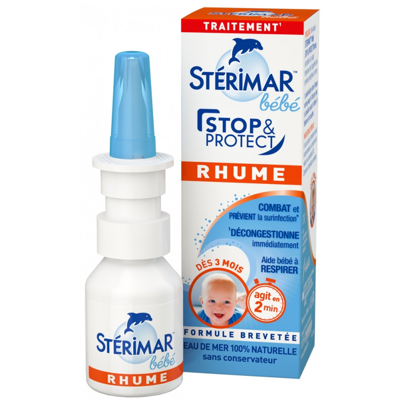 Achetez Sterimar bebe spray nasal eau de mer 100ml en ligne ?