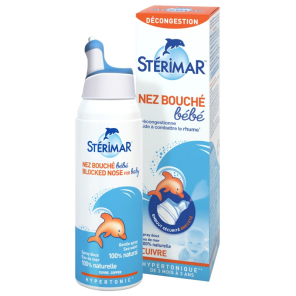 STERIMAR Spray Bébé/Enfant Nez Bouché Hypertonique 100ML