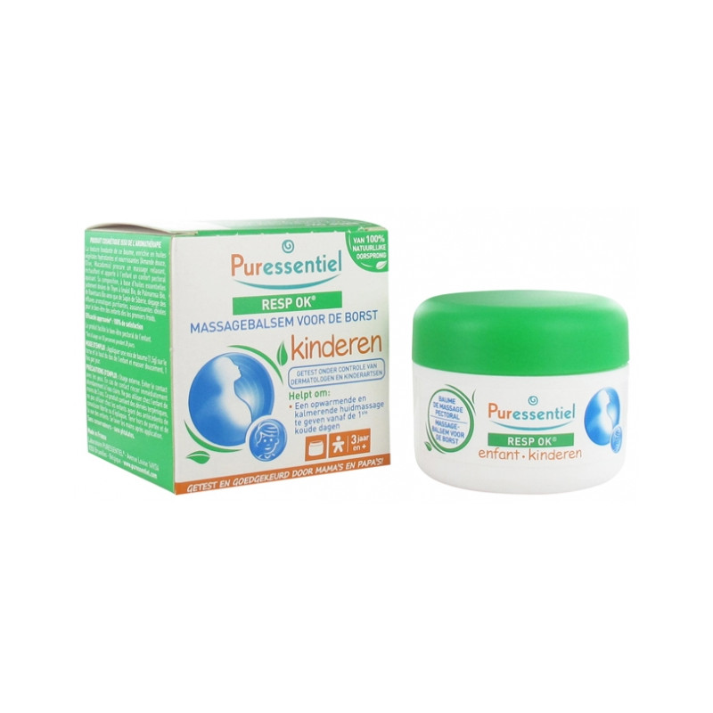 PURESSENTIEL Resp Ok Baume Massage Pectoral Enfant 60ML