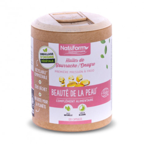 NAT&FORM Onagre-Bourrache Capsules boite de 120