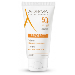 A-DERMA Protect Crème SPF50 Sans Parfum 40ml