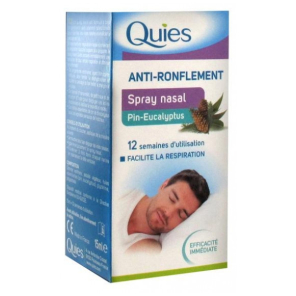 Quies Anti-Ronflement Spray Nasal 15 ml : : Bébé et Puériculture