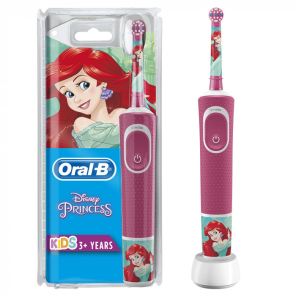 Oral-b kids brosse à dents électrique par braun, princesses