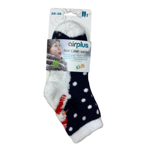 AIRPLUS Chaussettes de Noël Kids Bonhomme de Neige
