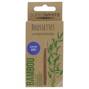 SUPER WHITE BROSSETTE BAMBOU 0,9 BTE 8