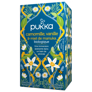 PUKKA Infusion Camomille,Vanille,Manuka BIO BTE 20