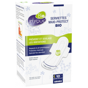 UNYQUE BIO MAXI PROTECT SERV BTE 10