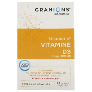 Granions Vitamines D3 60 gélules