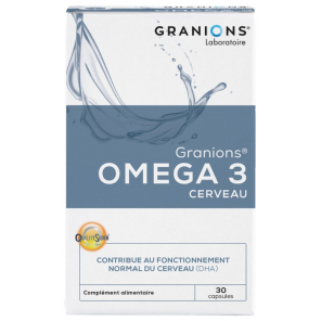 GRANIONS Omega 3 Cerveau Capsules boite de 30