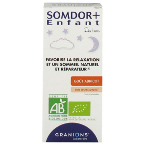 GRANIONS Somdor+ Enfant Sirop Bio 125ML