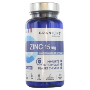 GRANIONS ZINC BISGLYCINATE 60 CPS