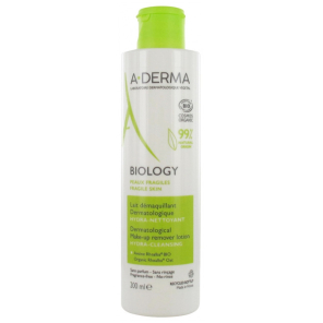 A-DERMA Biology Lait démaquillant Bio 200ML