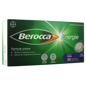 BEROCCA ENERGIE CPR EFF CASSIS BTE 30