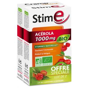 NUTREOV STIM E ACEROLA BIO CPR BTE 2X28