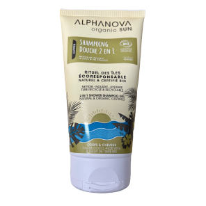 ALPHANOVA Organic Sun Shampoing Douche 2 EN 1 150ML